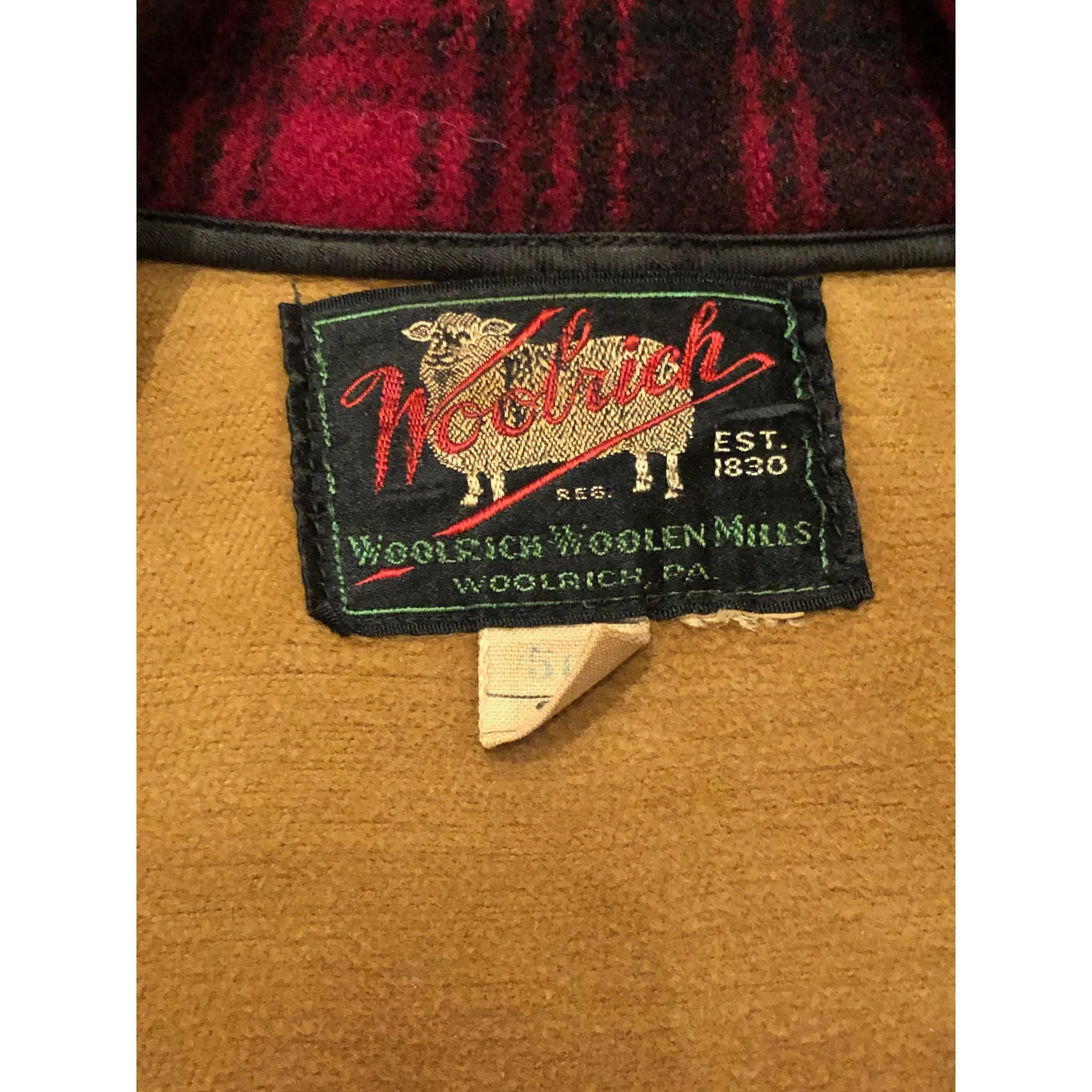 1930s Woolrich 501 Mackinaw Hunting Jacket