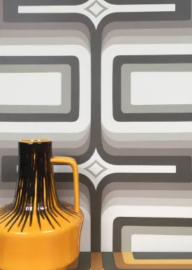 70s Geometric wallpaper Neutral