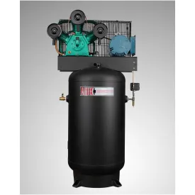 7.5 HP 80 Gallons Double Stage Vertical Electric Industrial Air Compressor