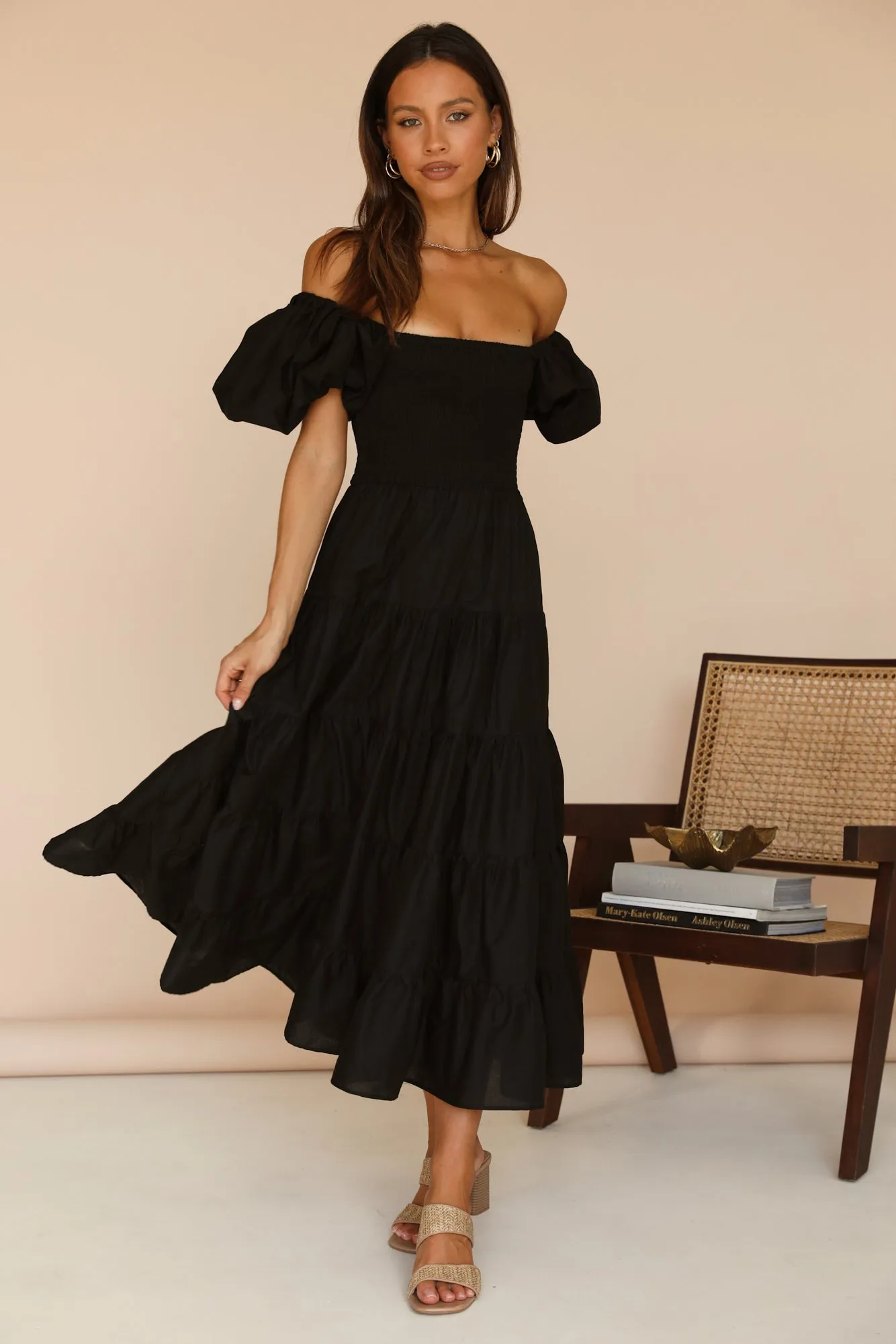 Adela Maxi Dress Black
