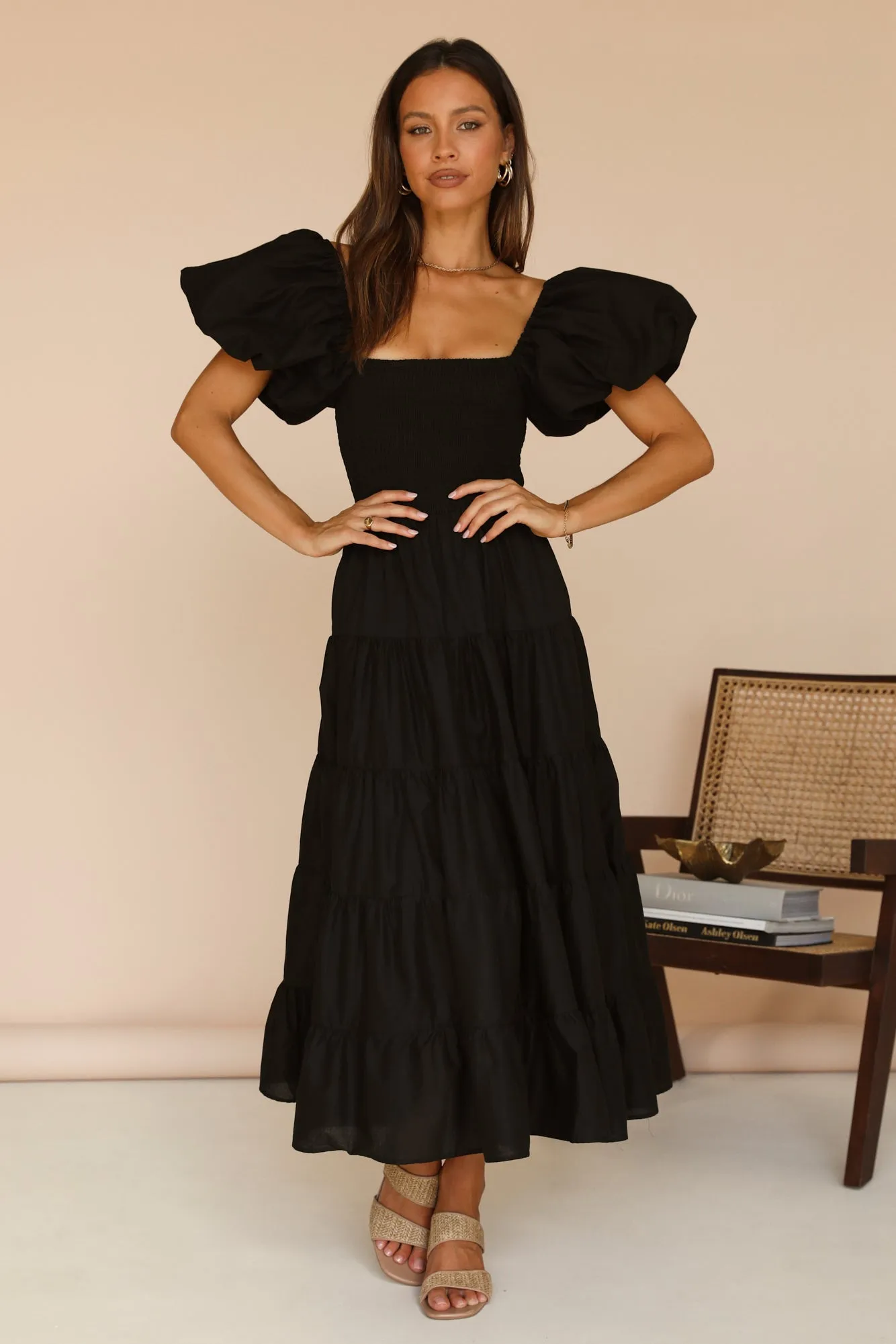 Adela Maxi Dress Black