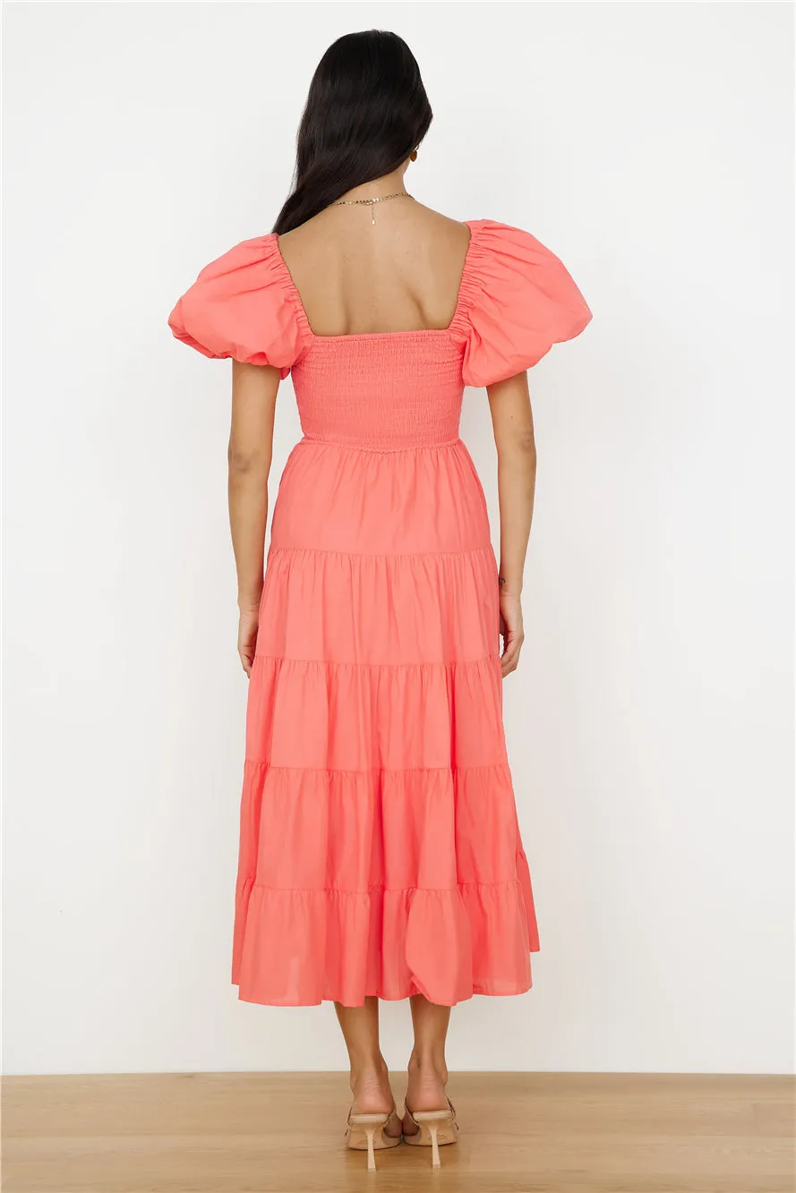 Adela Maxi Dress Orange