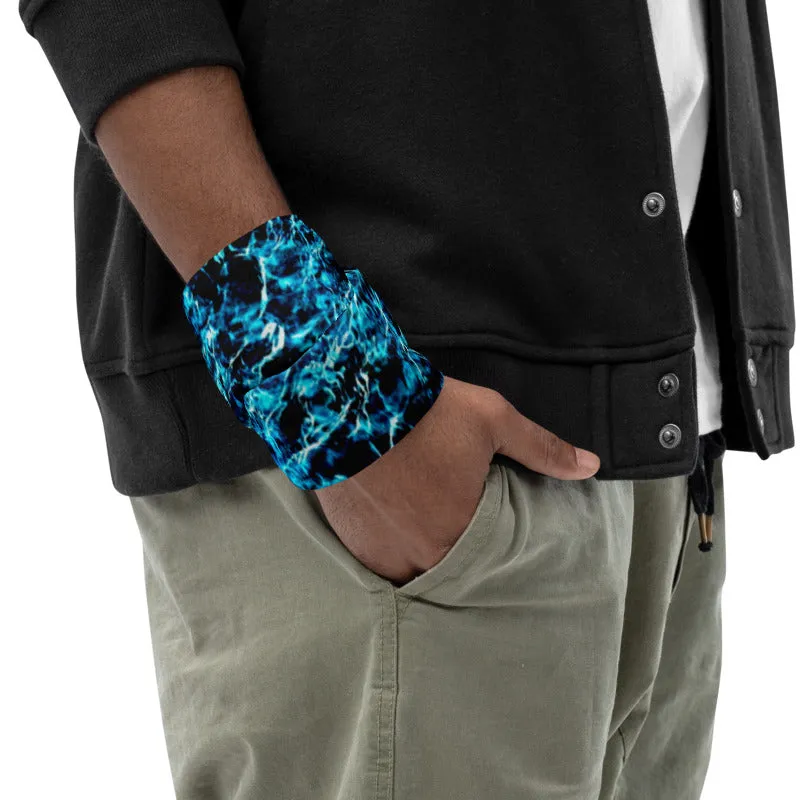 Aqua Blue Deeps Neck Gaiter