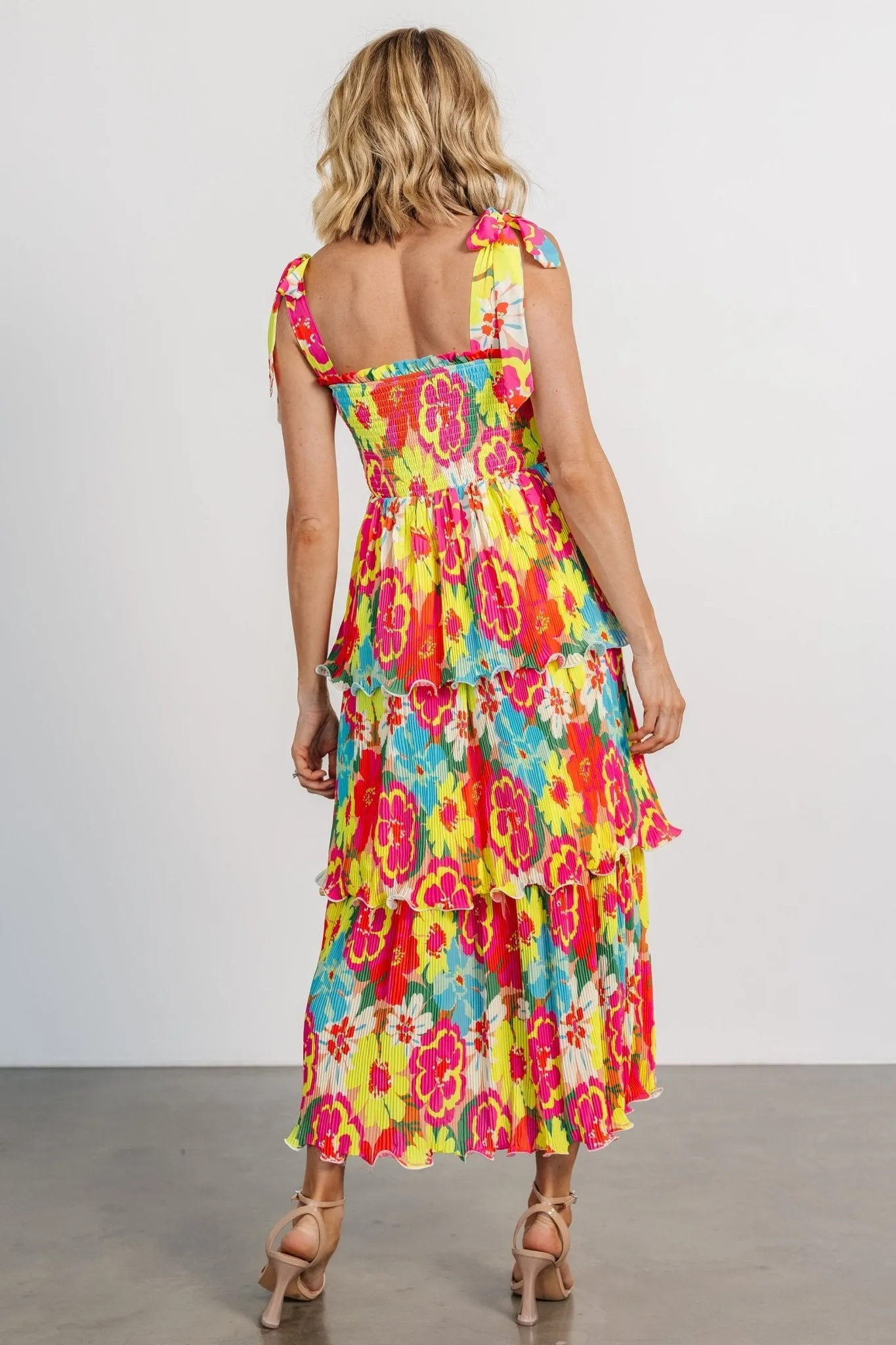 Aruba Tiered Dress | Multi