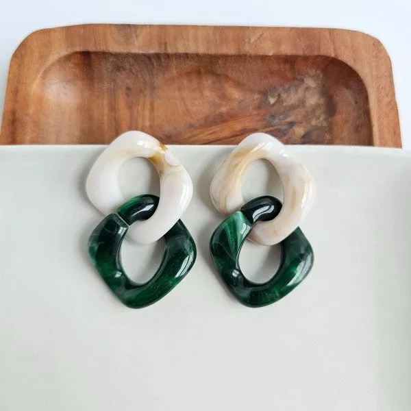 Betsy - Neutral and Forest Green