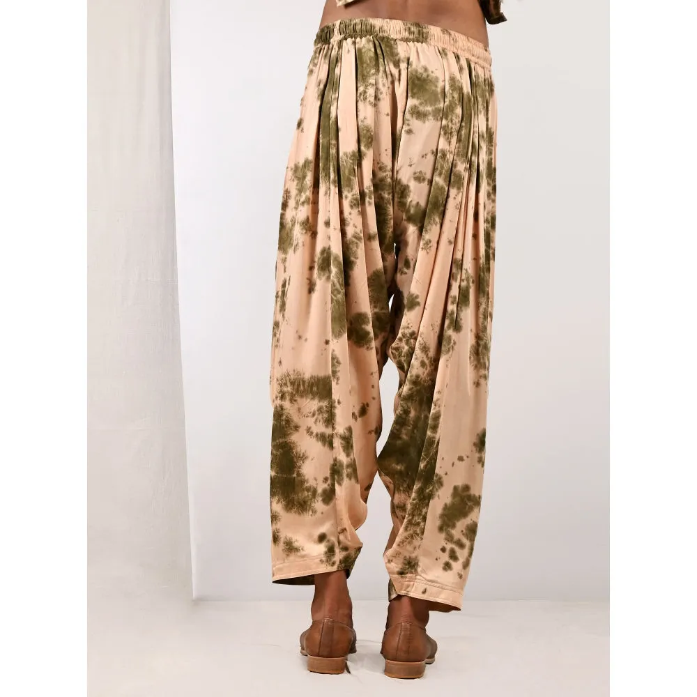 Bohame Bryn Tie Dye Jacket and Kurta (Set of 3)
