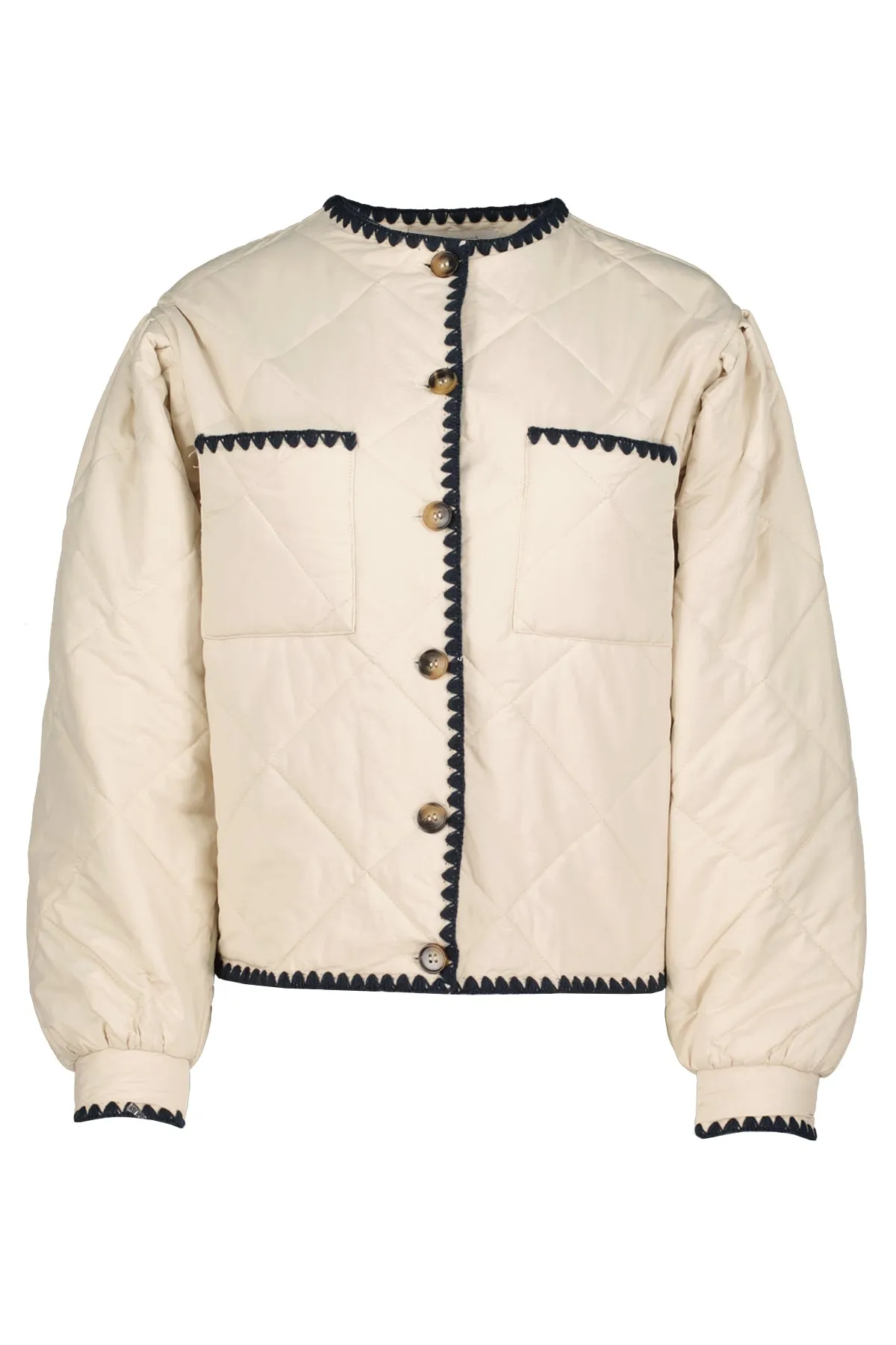 Brooklyn Whipstitch Quilted Jacket