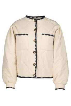 Brooklyn Whipstitch Quilted Jacket