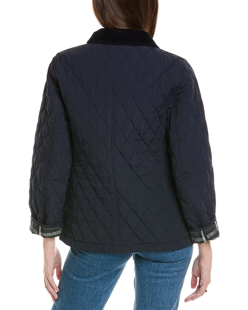 Burberry Logo Quilted Jacket