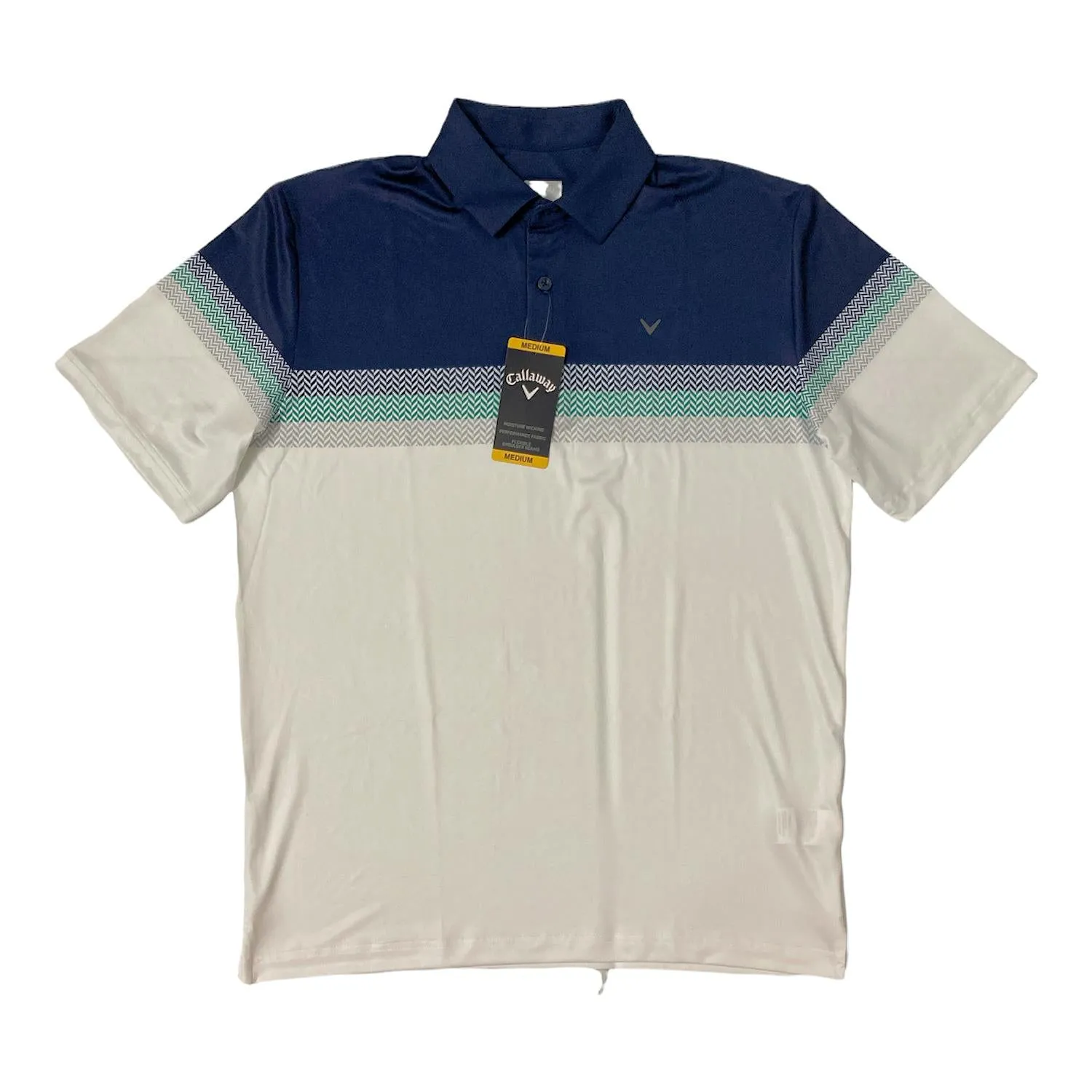 Callaway Men's Short Sleeve Opti-Dry Golf Performance Stretch Polo