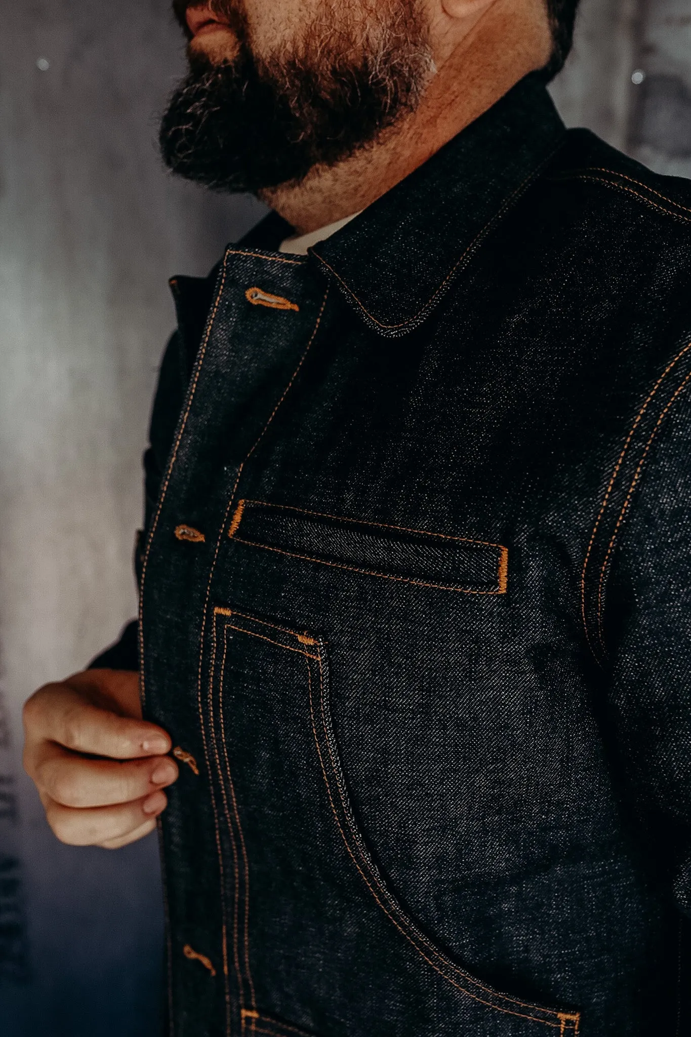 Carpenter Jacket- Indigo