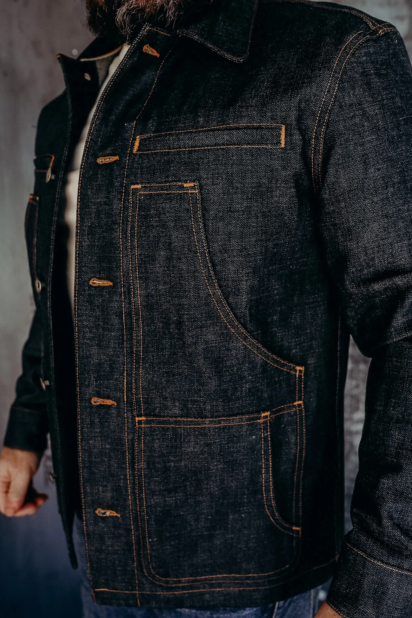 Carpenter Jacket- Indigo