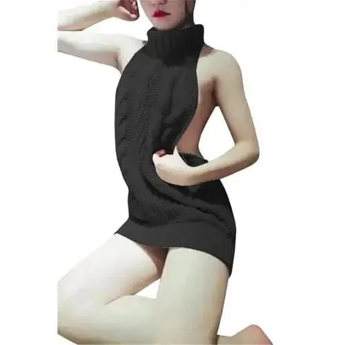 Cheryl Turtleneck Sweater Dress