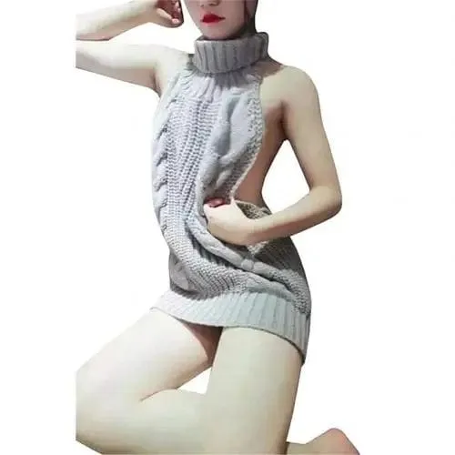 Cheryl Turtleneck Sweater Dress