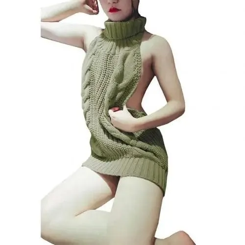 Cheryl Turtleneck Sweater Dress