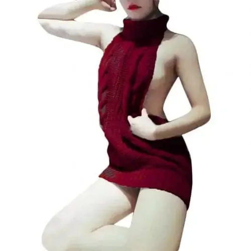Cheryl Turtleneck Sweater Dress