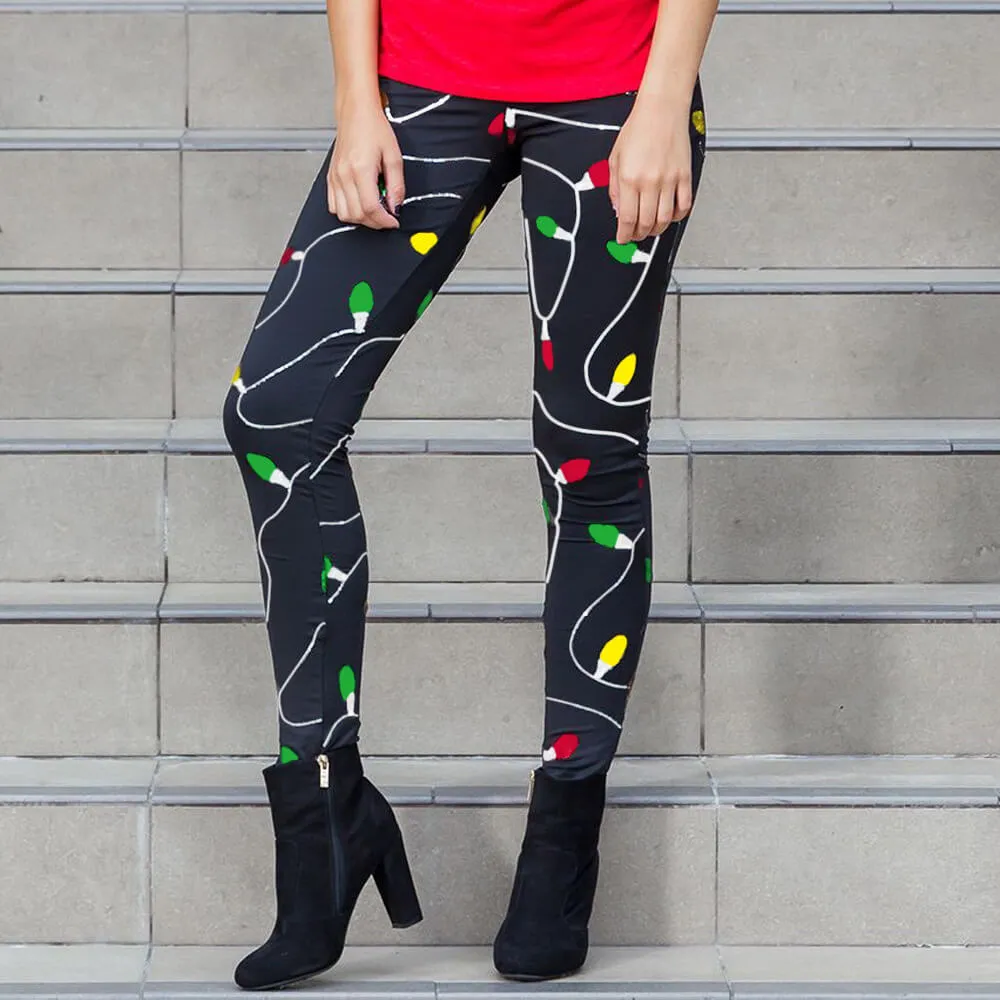Christmas High Waist Skinny Bodycon Yoga Pants