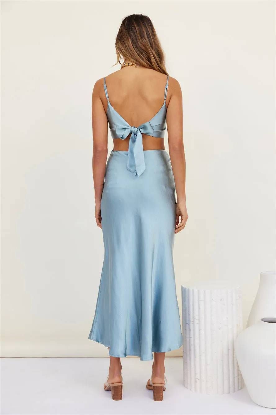City Sunset Maxi Dress Blue