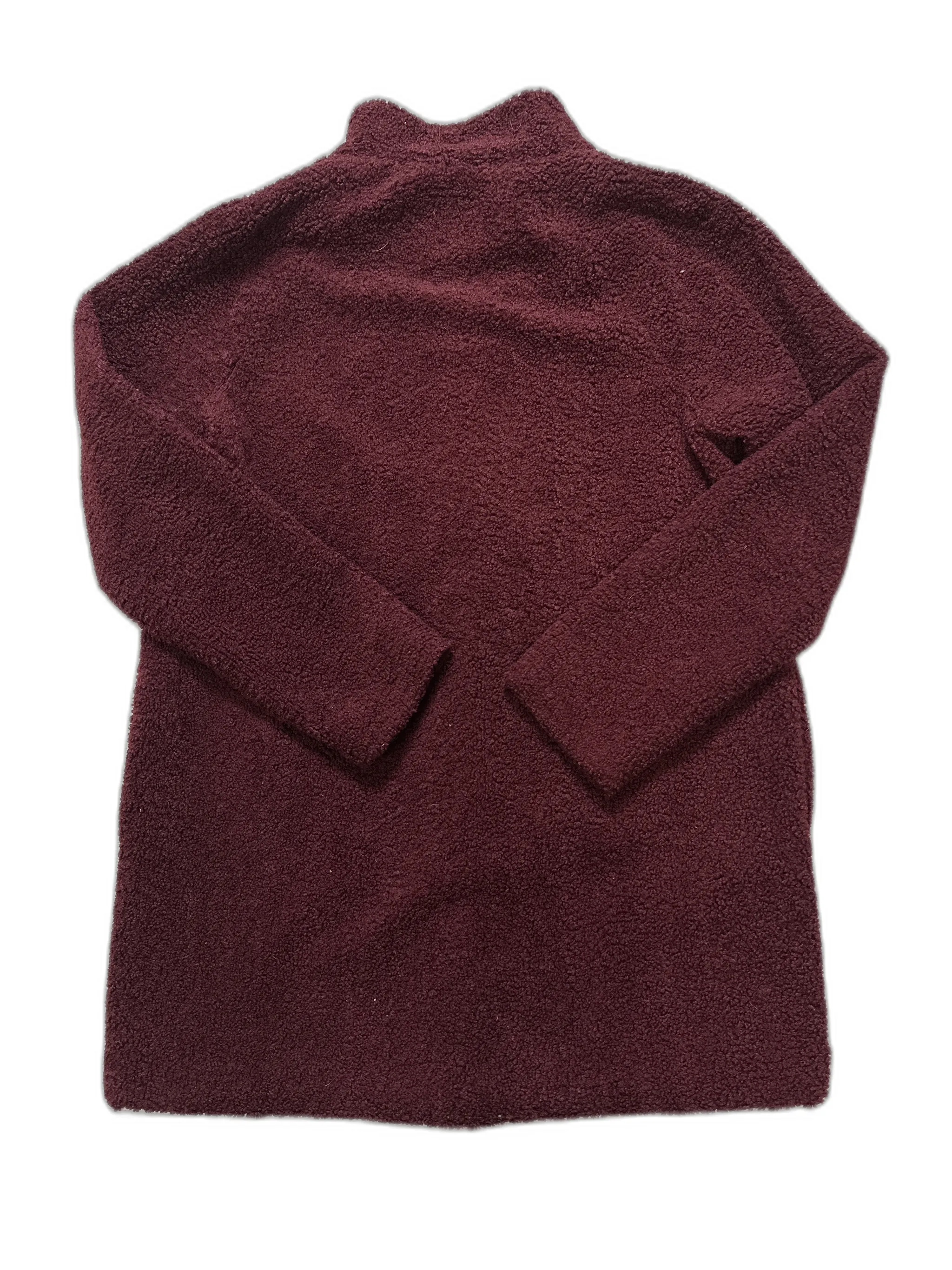 Coat Peacoat By A New Day In Maroon, Size: Lp