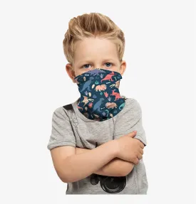 Cooling Neck Gaiter/Balaclava/Magic Scarf Headband & Face Mask For Kids (Dinosaurs)