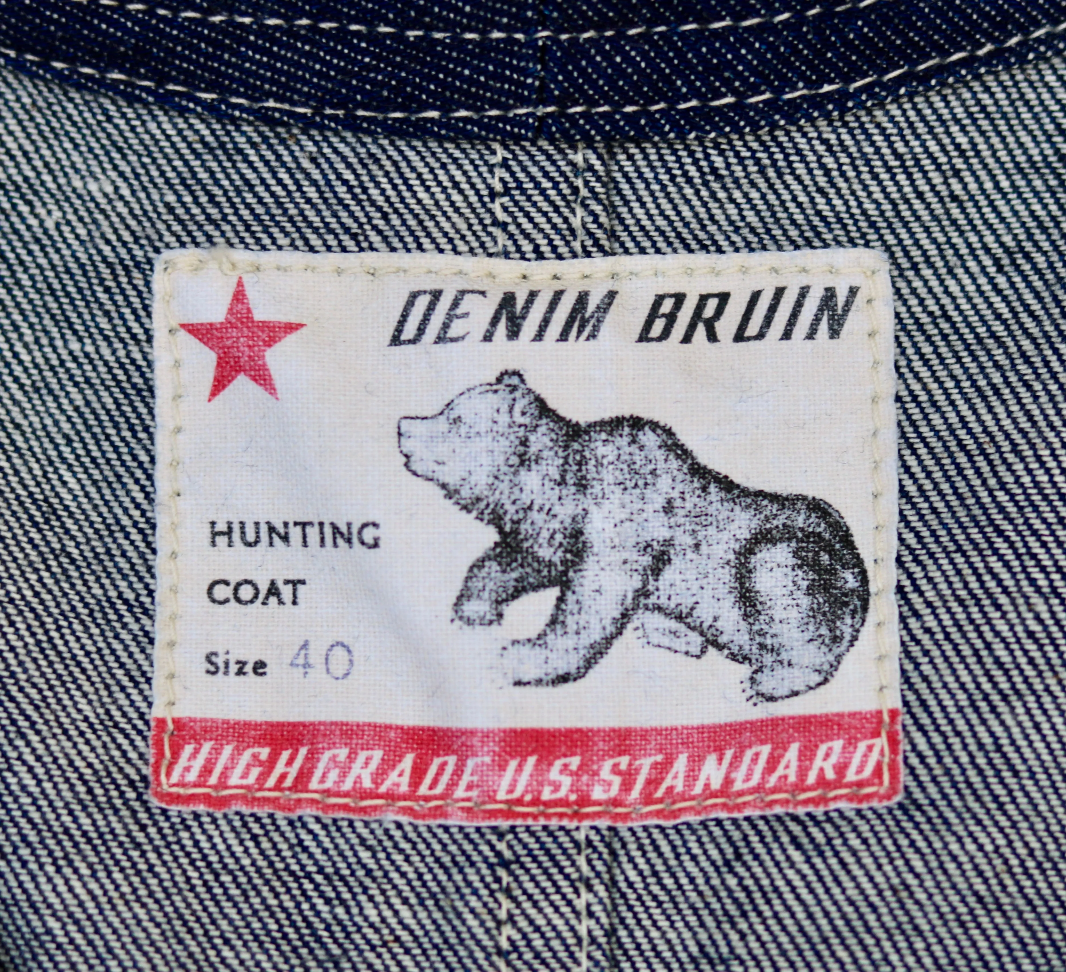 Denim Bruin Hunting Coat