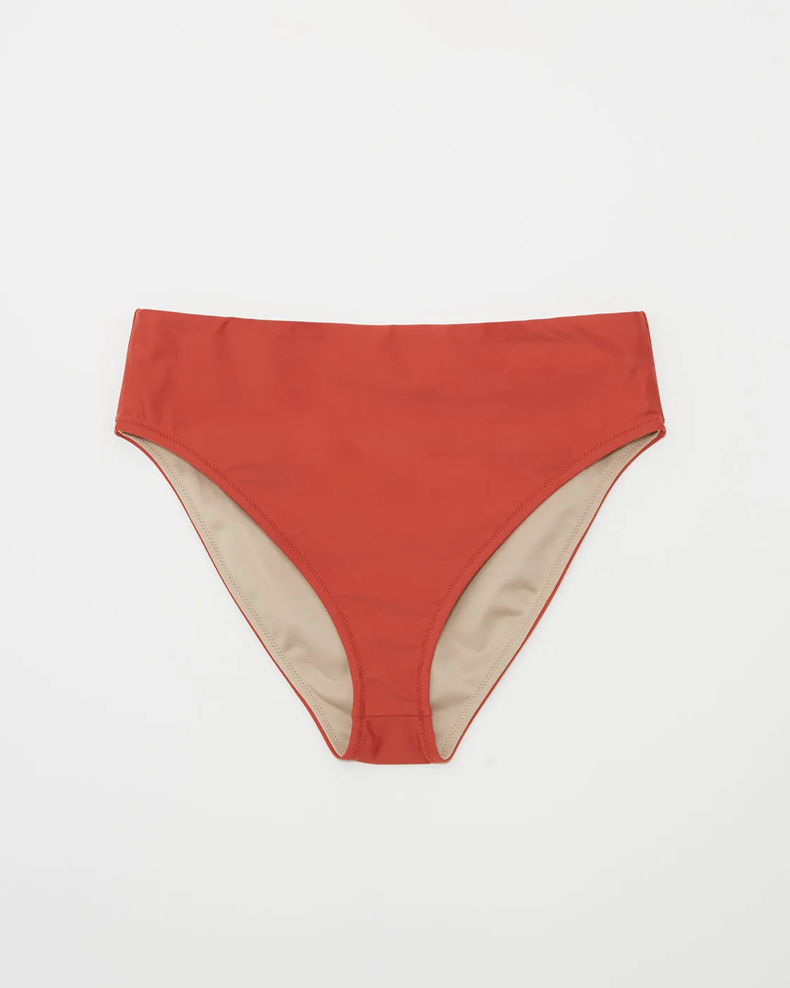 Emilio Brief Recycled Nylon Rust