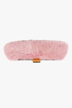 Faux Fur Collar - Damask Pink