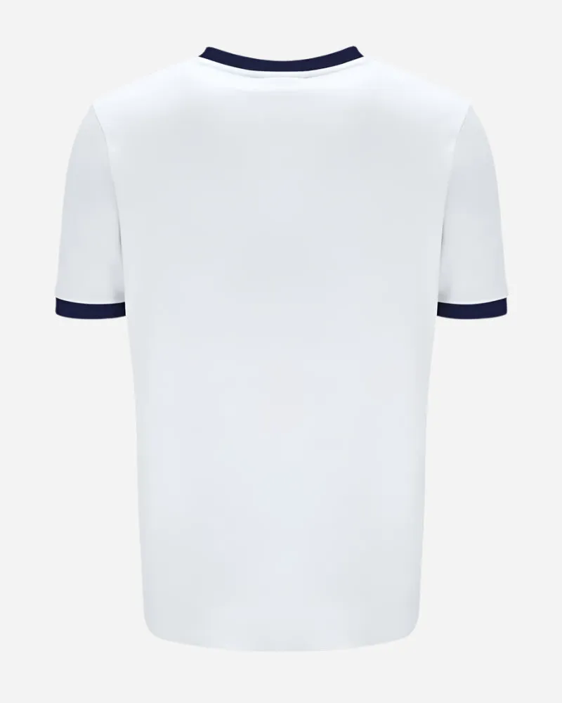 FILA Marconi Essential Ringer T Shirt White/Navy