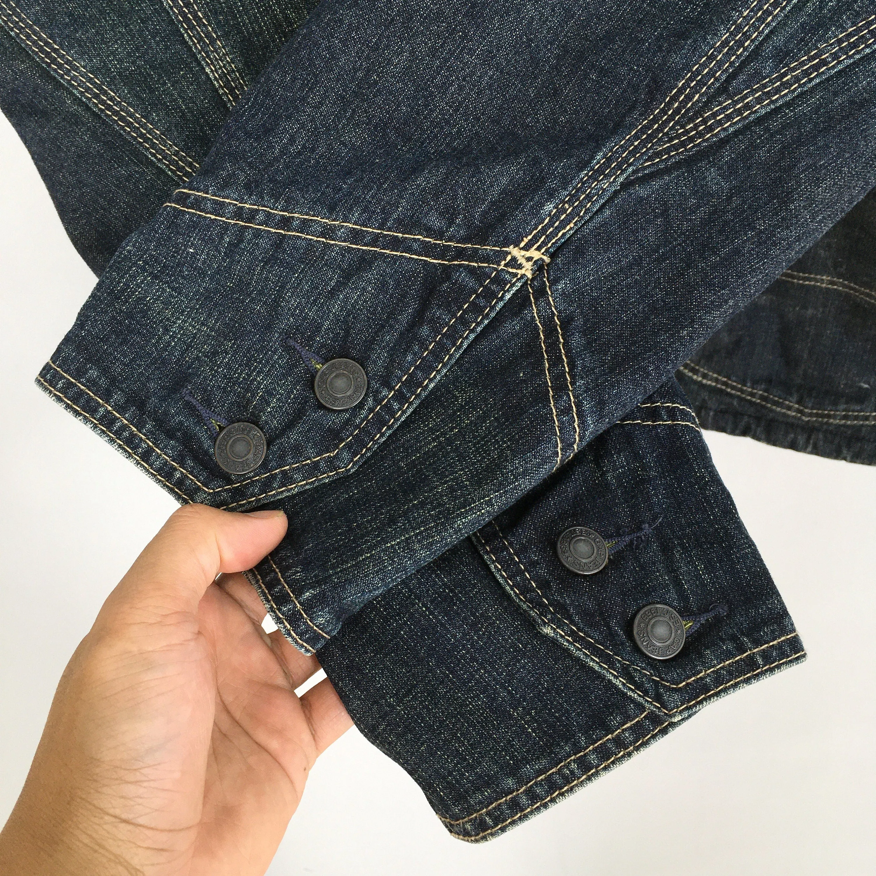 Gap Denim Sherpa Warmer Workers Jacket Large