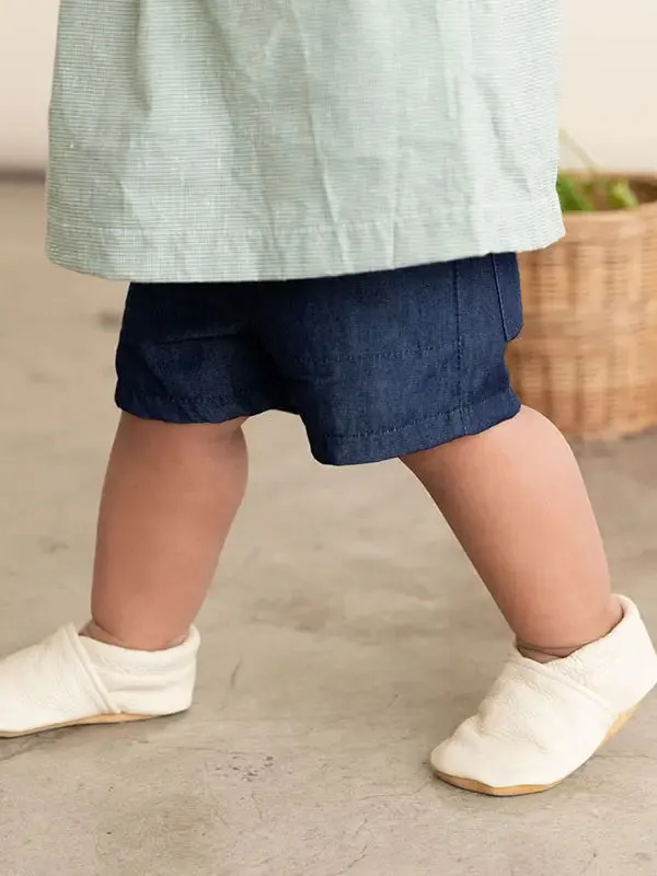 Gender Neutral Baby Moccs, Cream