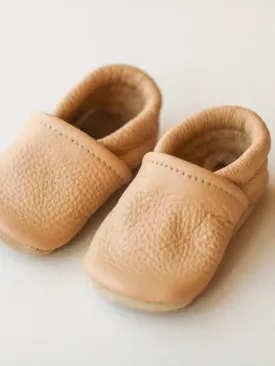 Gender Neutral Baby Moccs, Latte