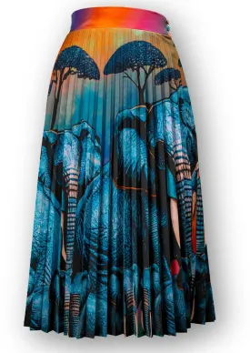 Gert-Johan Coetzee elephant pleated skirt