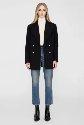 Glenn Peacoat Black