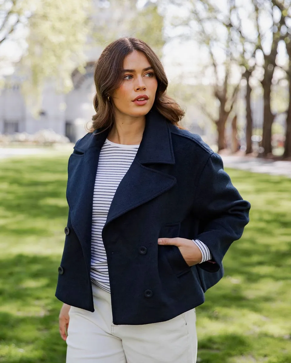 Harley Peacoat - Dark Sapphire