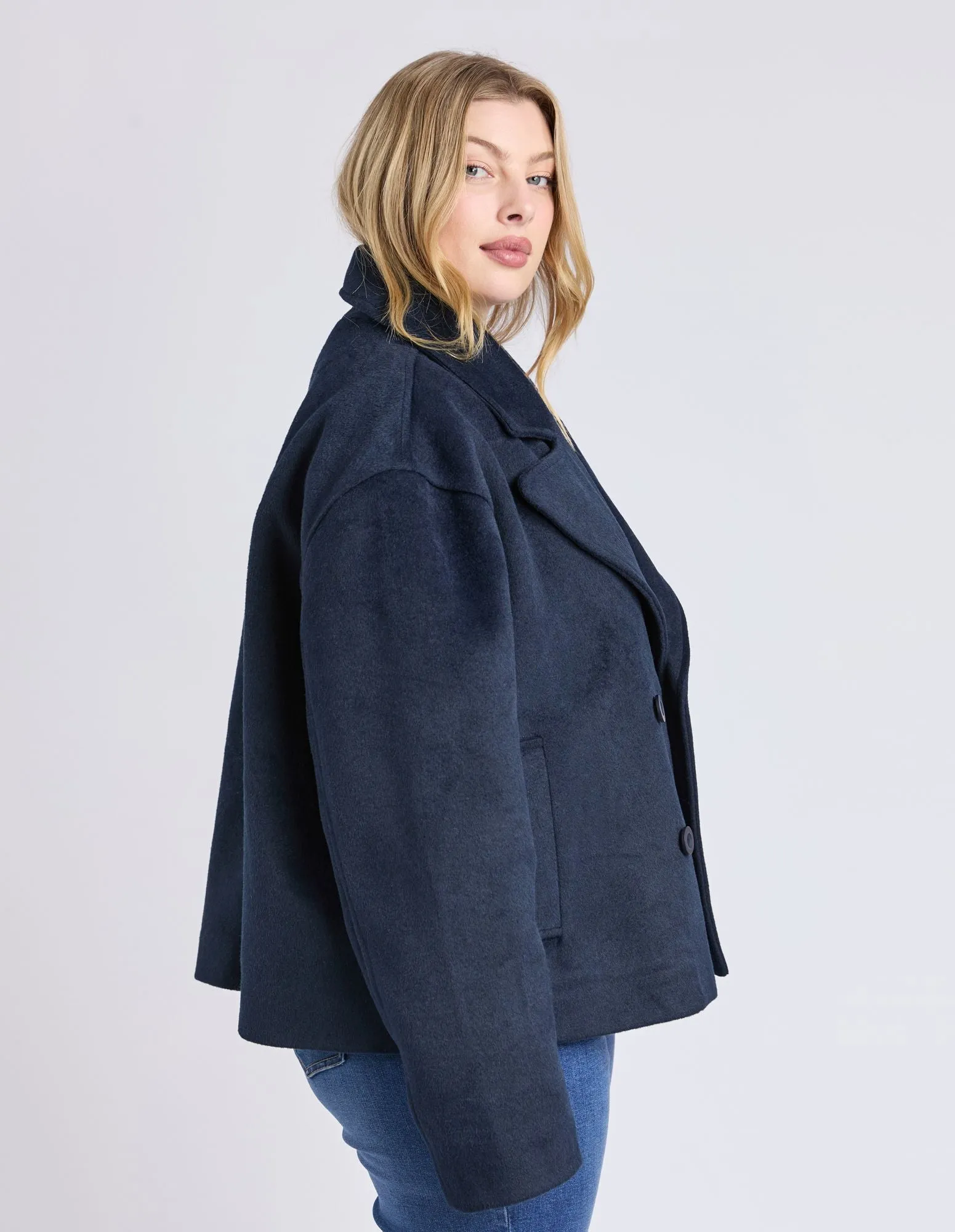 Harley Peacoat - Dark Sapphire