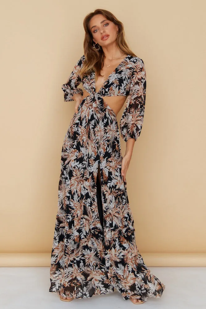 HELLO MOLLY Gardenia Lover Maxi Dress