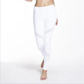High Waist Mesh Yoga Pants