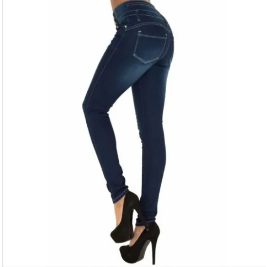 High Waist Slim Pants