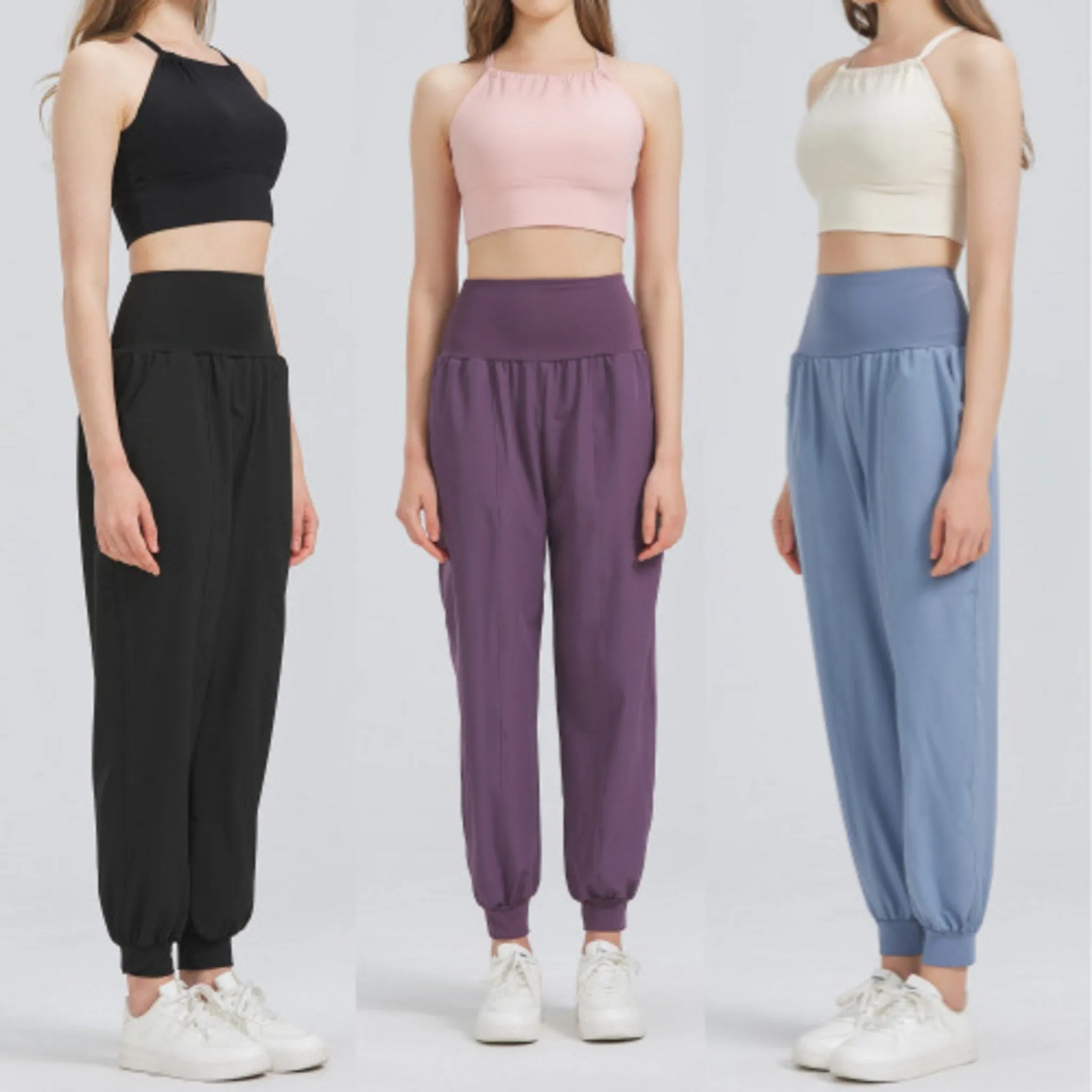 High-Waisted Women's Yoga Jogger Pants - 🏆 #63 - Sports/Outdoor - Best of December
