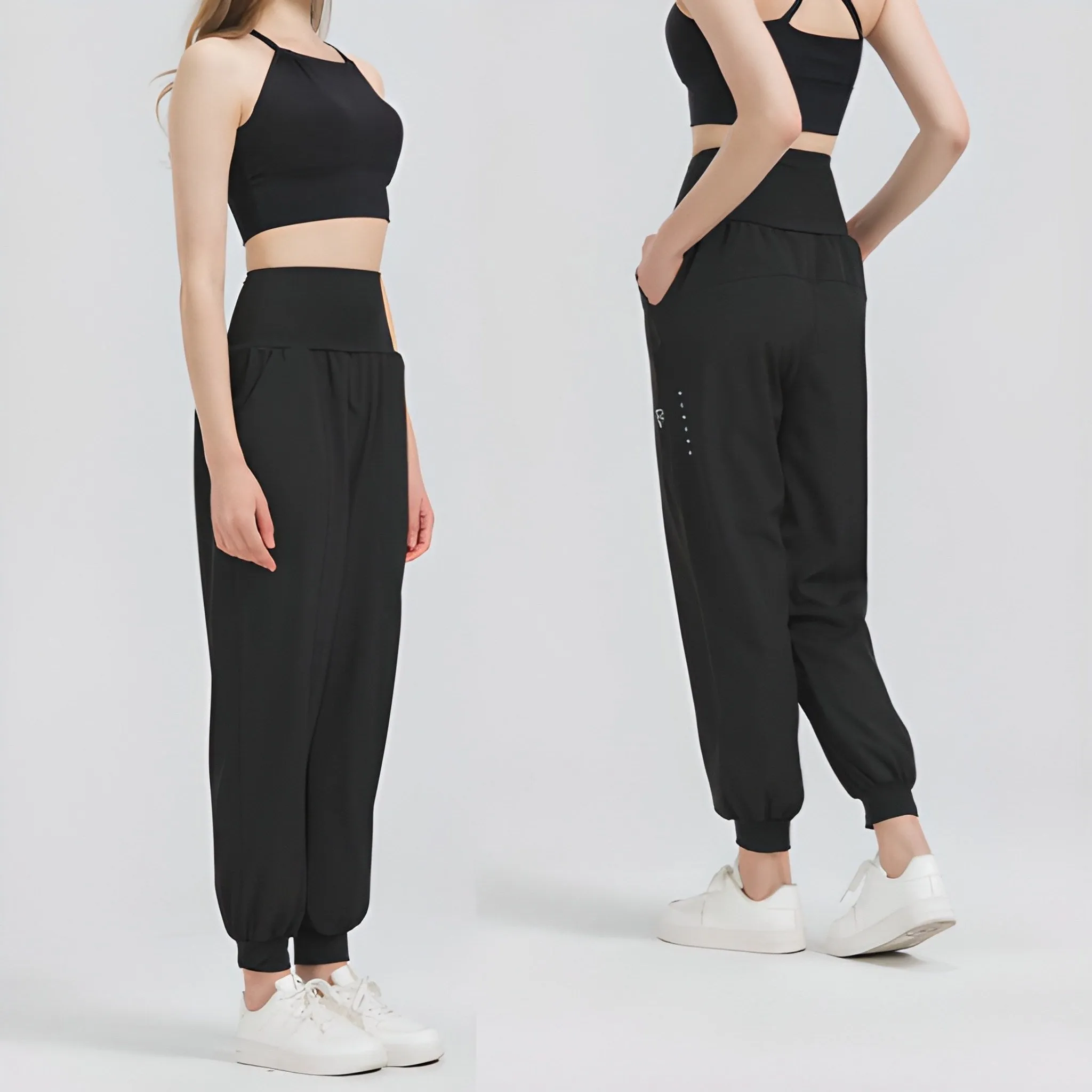 High-Waisted Women's Yoga Jogger Pants - 🏆 #63 - Sports/Outdoor - Best of December