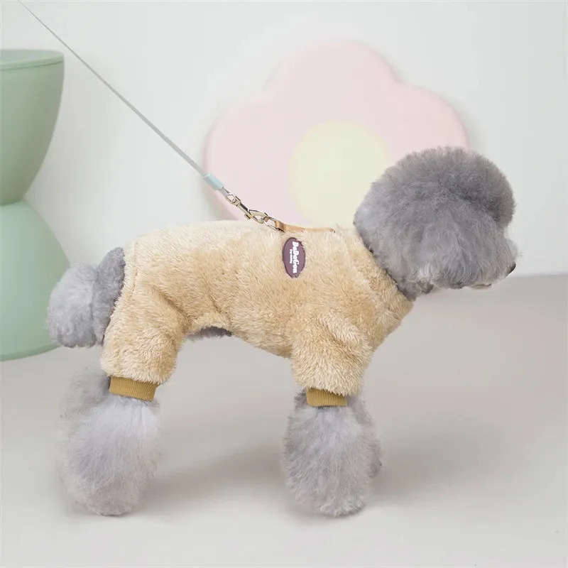 Jumpsuit Coat For Small, Medium Dogs