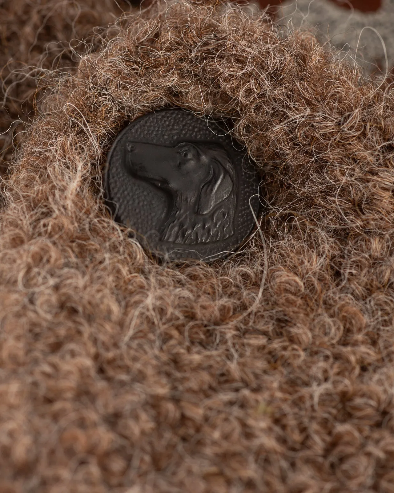 Jute Coat - Brown Boucle
