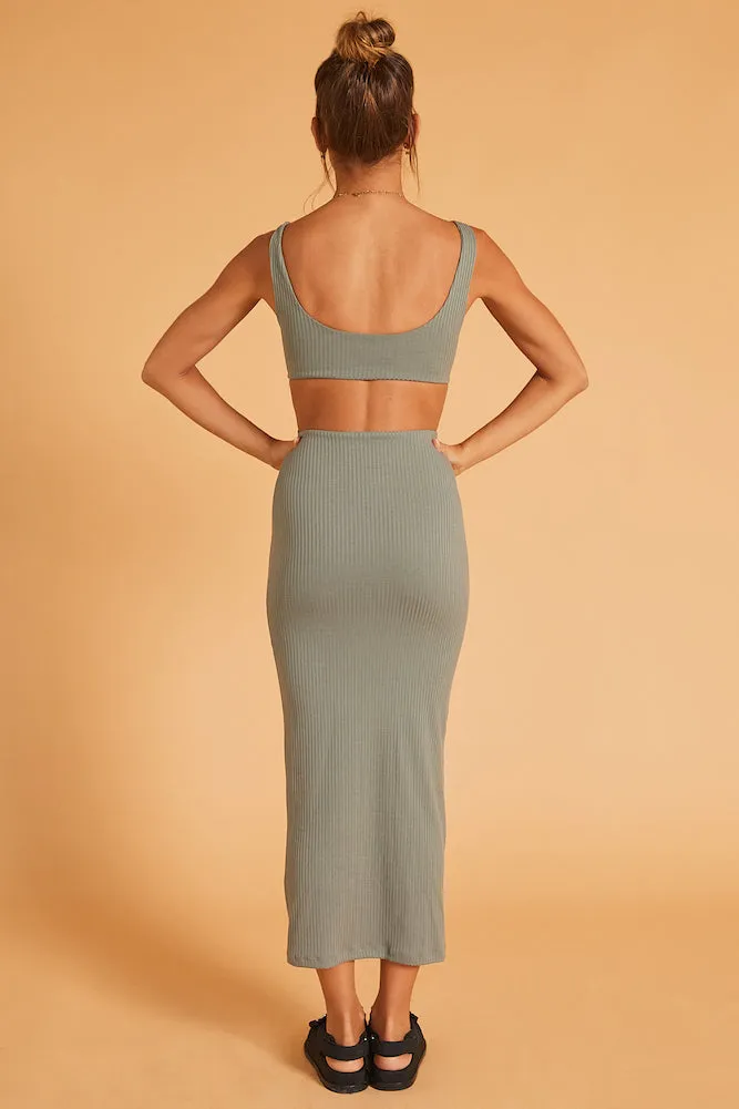 Little Taste Maxi Dress Olive