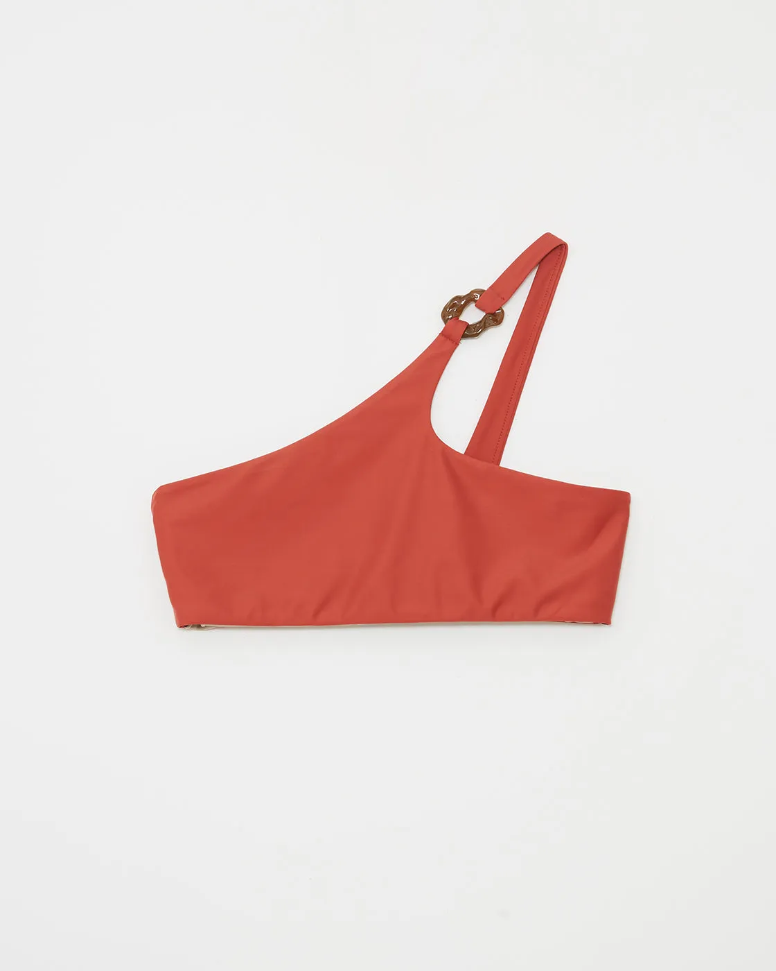 Louis Top Recycled Nylon Rust