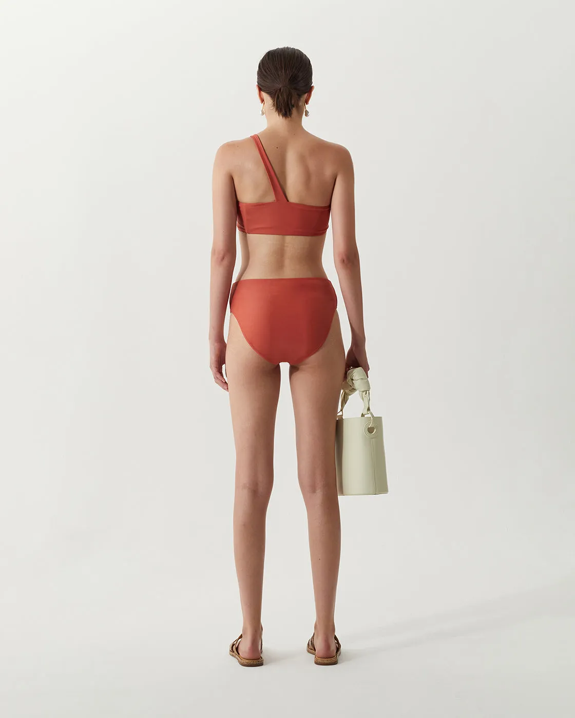 Louis Top Recycled Nylon Rust