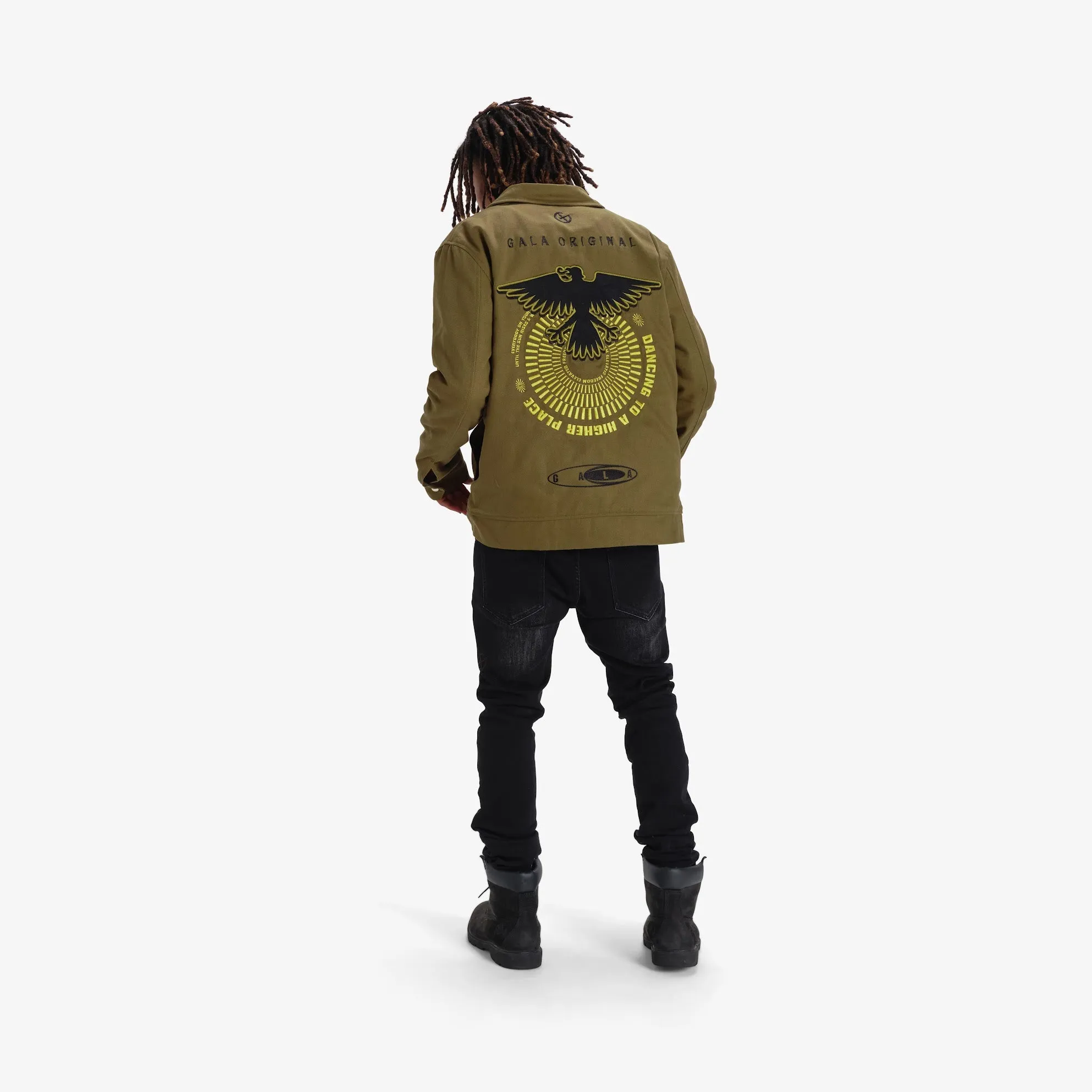 MACHINE WORK JACKET (OLIVE)