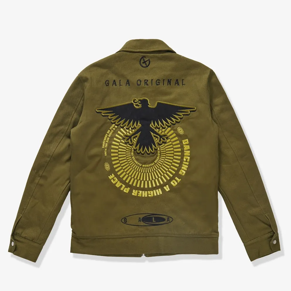 MACHINE WORK JACKET (OLIVE)