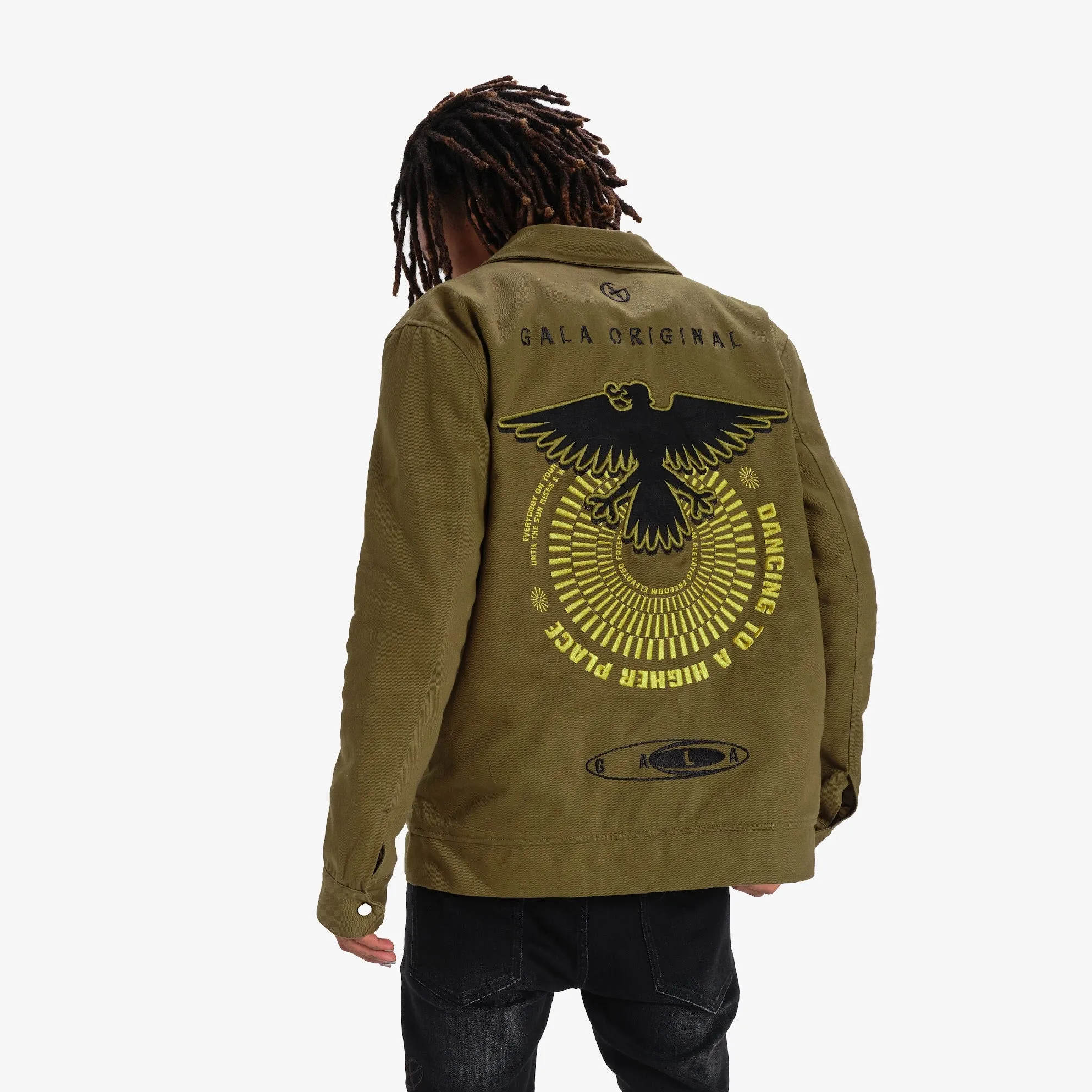 MACHINE WORK JACKET (OLIVE)