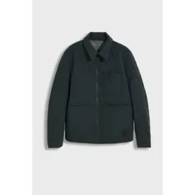 Men Mmo-Schuss-Reversible Quilted Jacket - Dk-Green