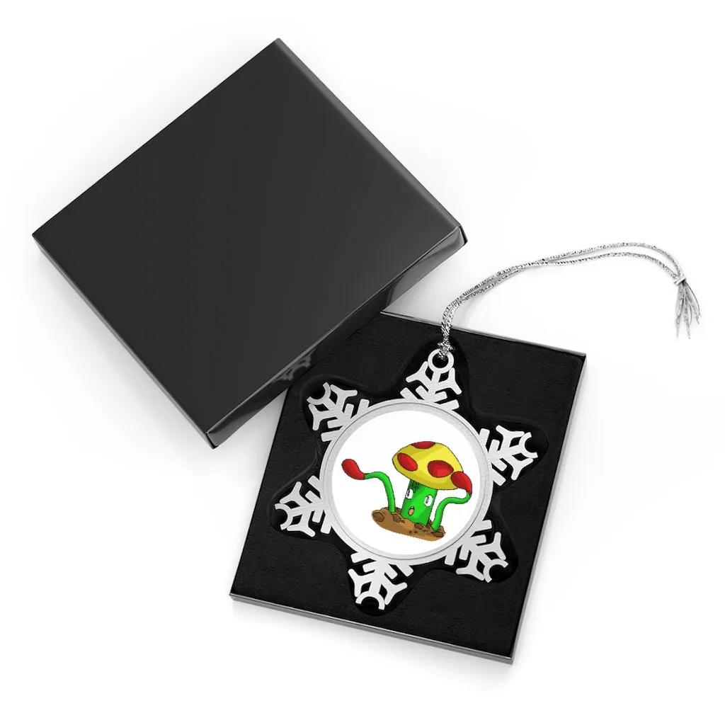 Mepamash Pewter Snowflake Ornament